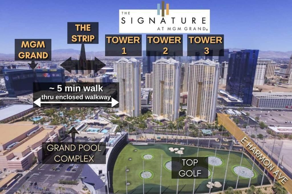 11Th Floor Mgm Signature Studio:Strip View, No Fee Las Vegas Ngoại thất bức ảnh
